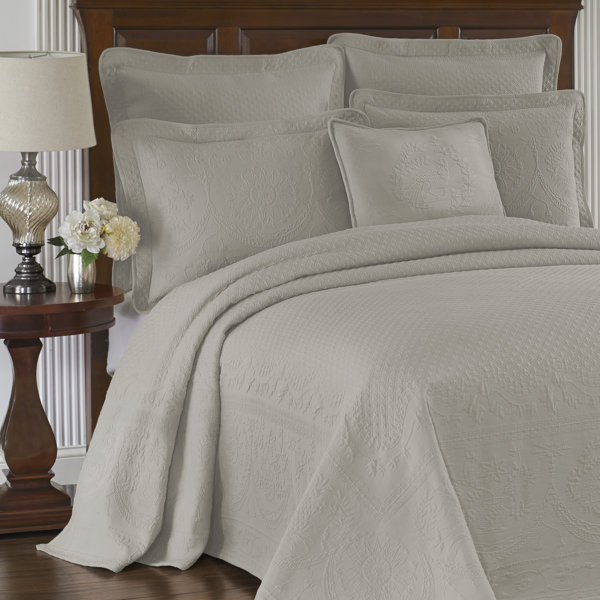 Historic Charleston King Charles Matelasse Standard Cotton Traditional